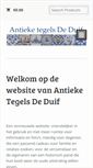 Mobile Screenshot of antieketegelsdeduif.net