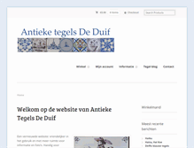Tablet Screenshot of antieketegelsdeduif.net